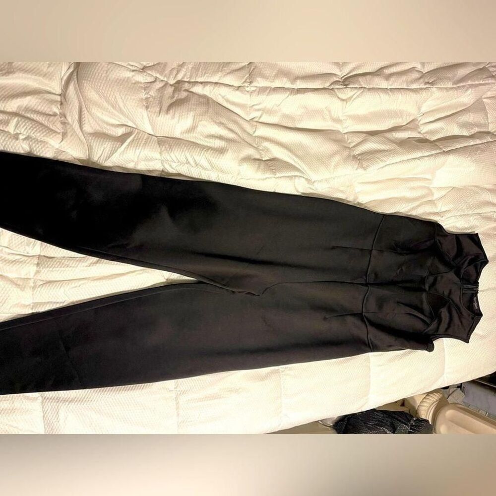 New fashion to figure black jumpsuit 1X‎
